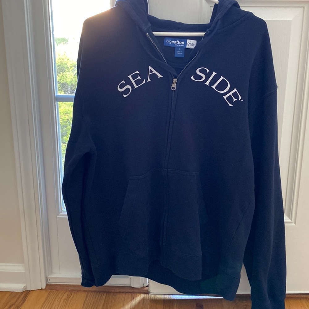 Seaside Fl. Full Zip Hoodie